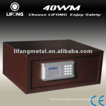 Motorized hotel safe box, LCD display, for 17"laptop